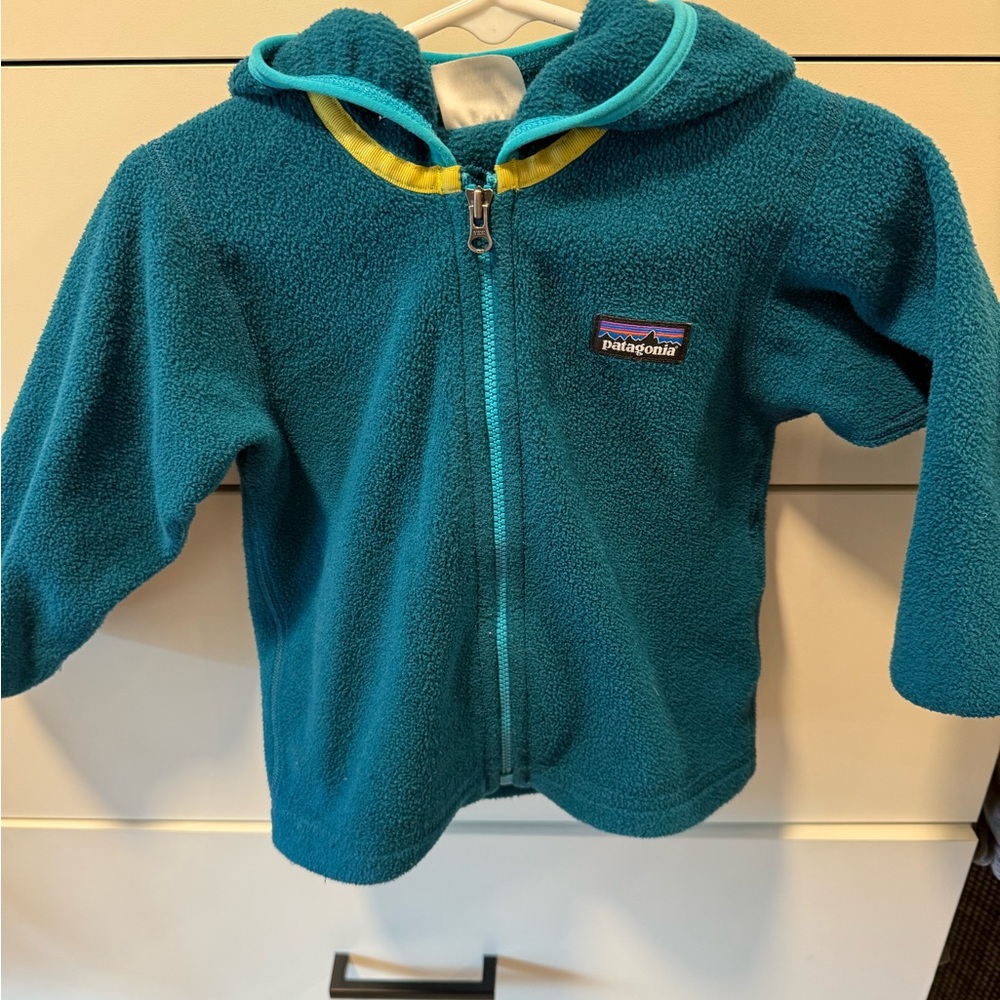 Patagonia Teal Fleece Jacket